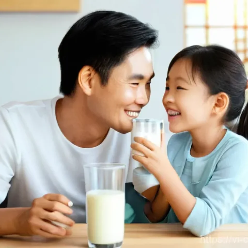 소비자 신뢰와 감정적 요인 - **Prompt:** A heartwarming scene depicting a happy young Vietnamese family. A mother and father, bot...